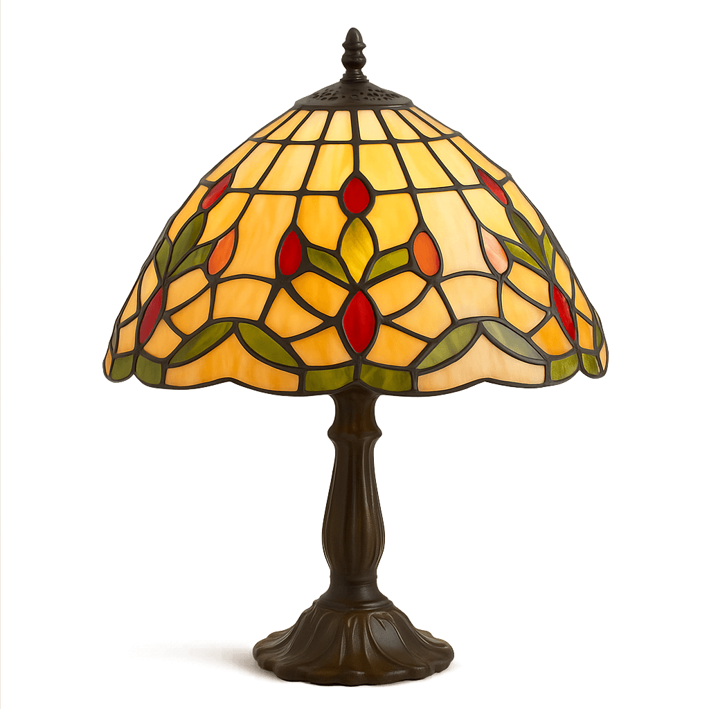 Lámpara de Vitral de Mesa